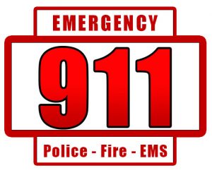 Call 911 for Emergencies logo